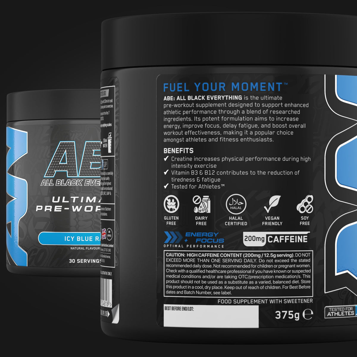 Applied Nutrition ABE Pre Workout Powder Tropical 375g