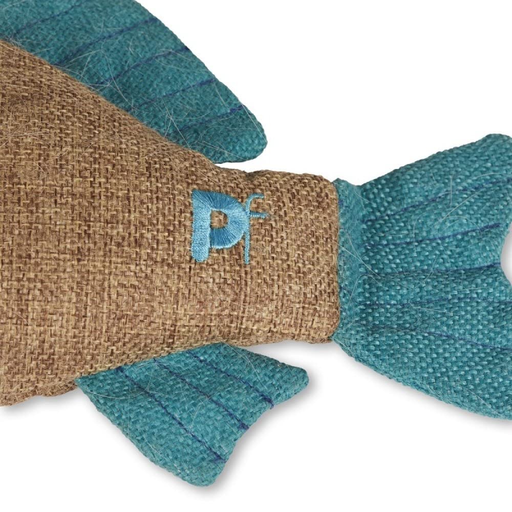 Petface Catkins Dudley Duck Plush Cat Toy, Filled with Catnip (Pack of 1)