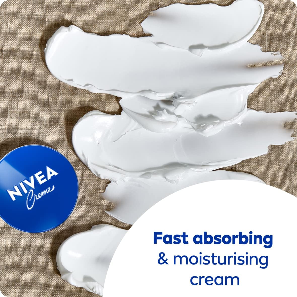NIVEA Creme Moisturising Cream for Face, Body and Hands, 400 ml