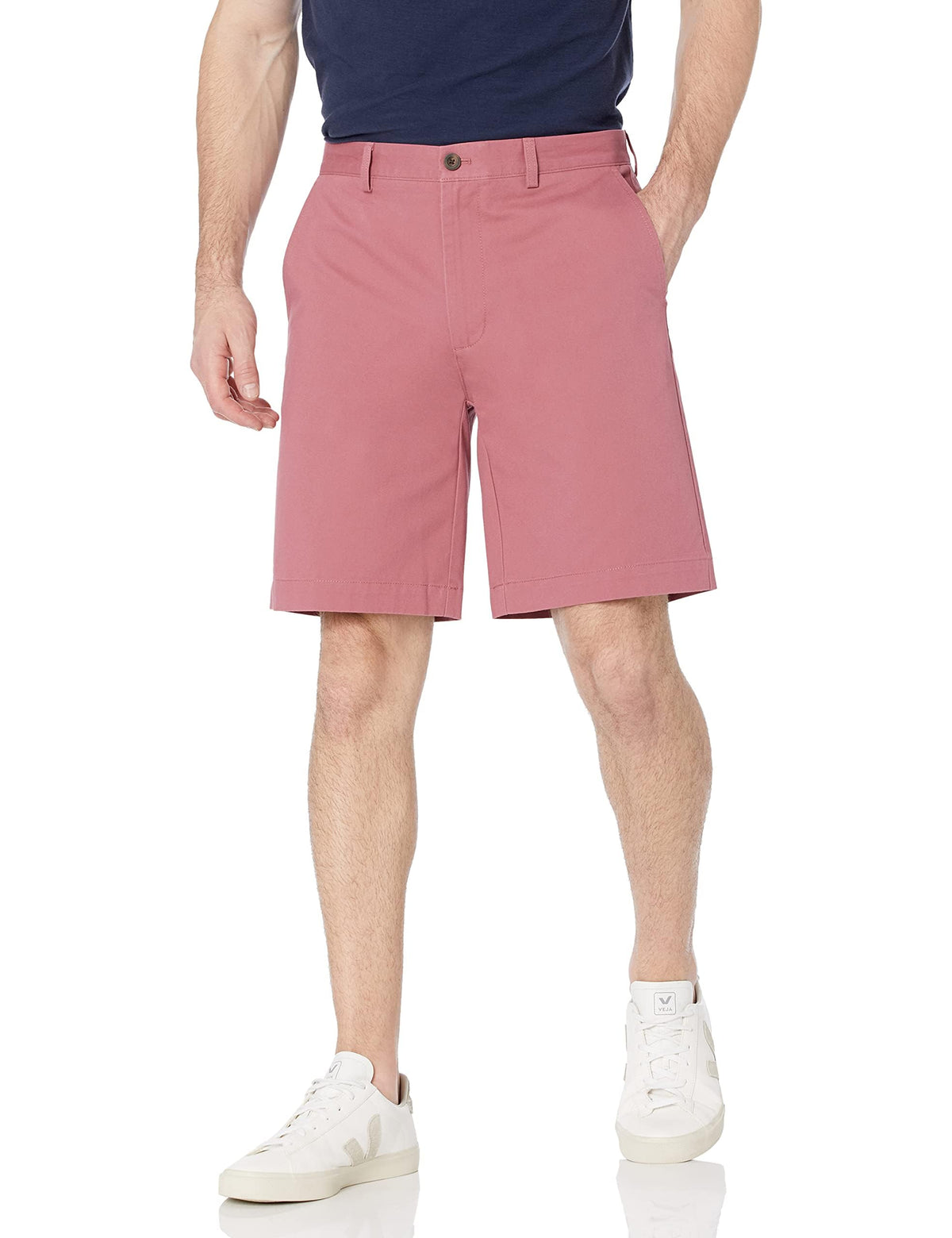 Amazon Essentials Men's Classic Fit 9" (23cm) Chino Shorts with Pockets