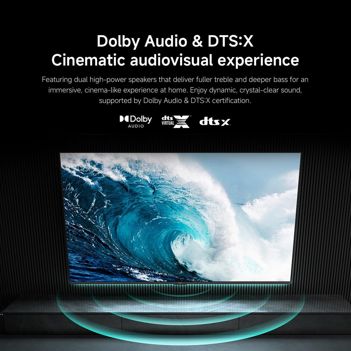 XIAOMI TV F 65 2025, 65 Inch 4K UHD, Smart TV, Fire TV, HDR10, MEMC
