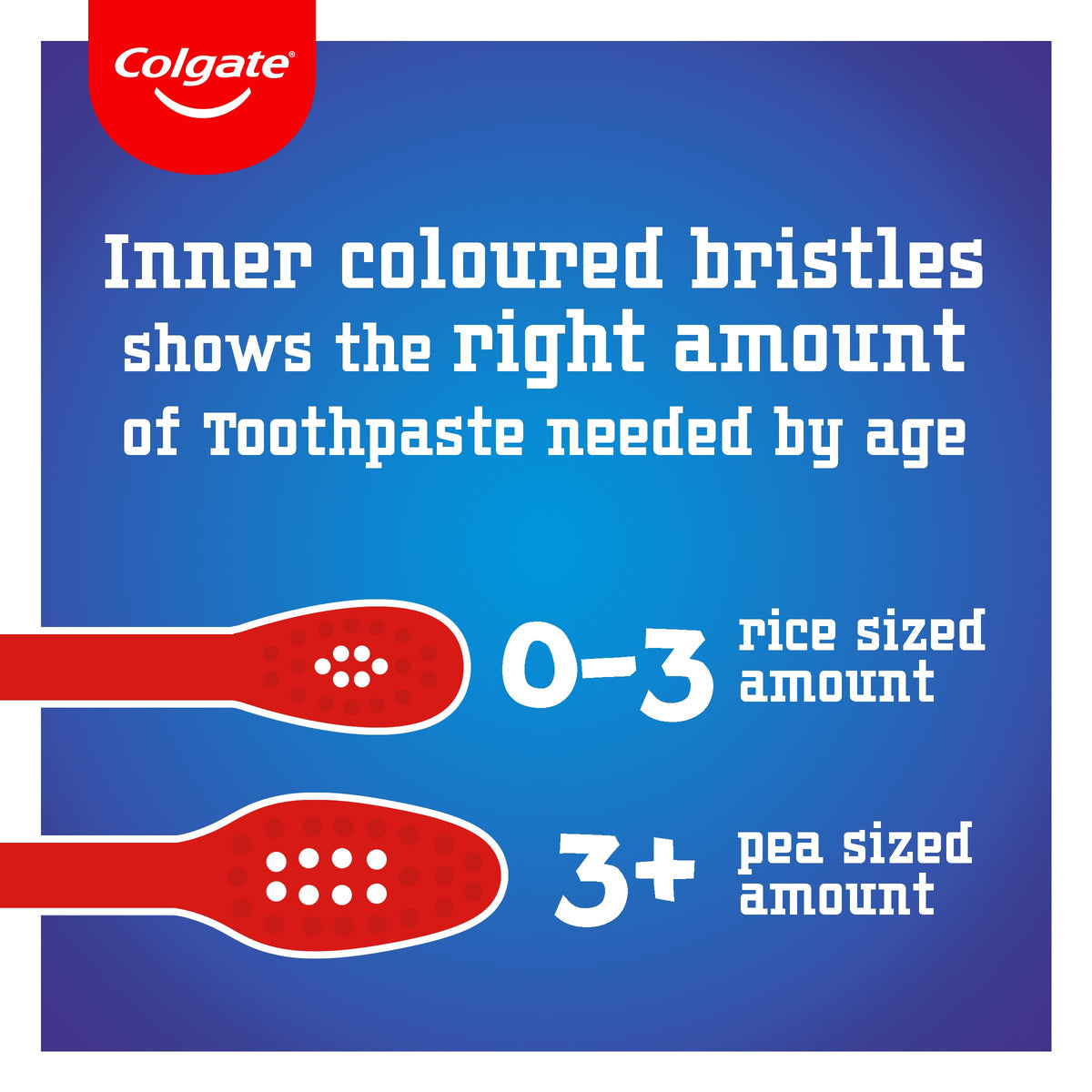 Colgate Kids Bluey Toothbrush 3-5 Years, 2 Pack