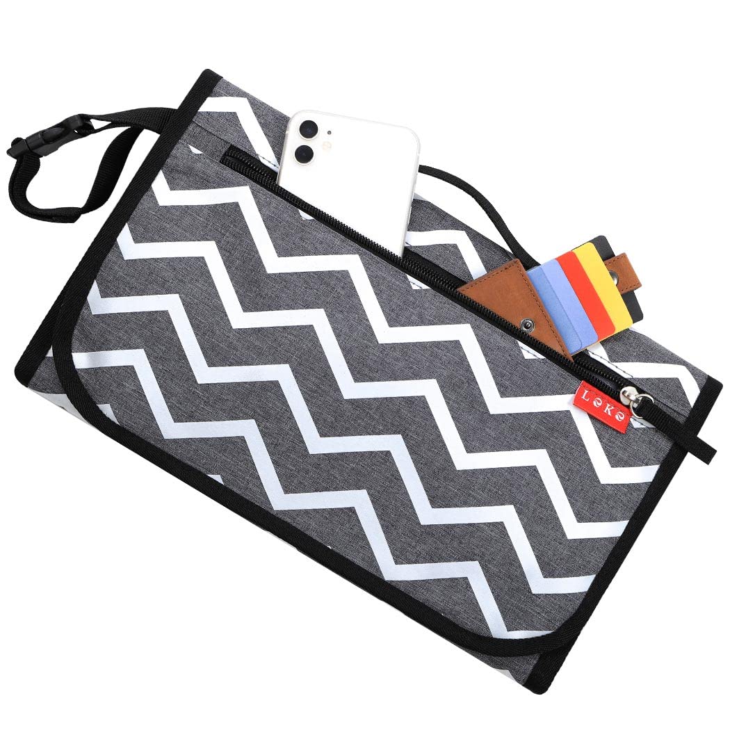 Lekebaby Portable Nappy Changing Mat Travel Baby Change Mat