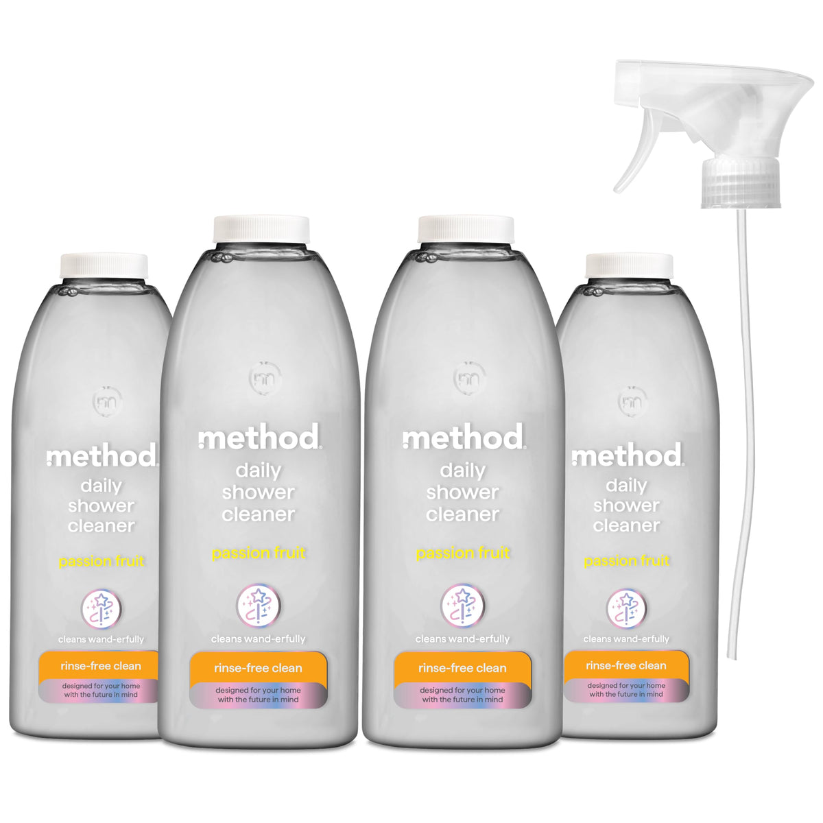Method Daily Shower Cleaner Spray, Ylang Ylang, No Rinse, 828ml