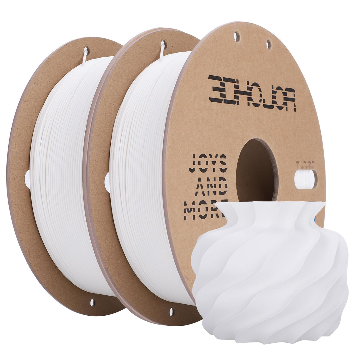 3DHoJor PLA+ PLA Plus Filament 1.75mm 1kg(2.2lbs) for 3D Printers,Yellow