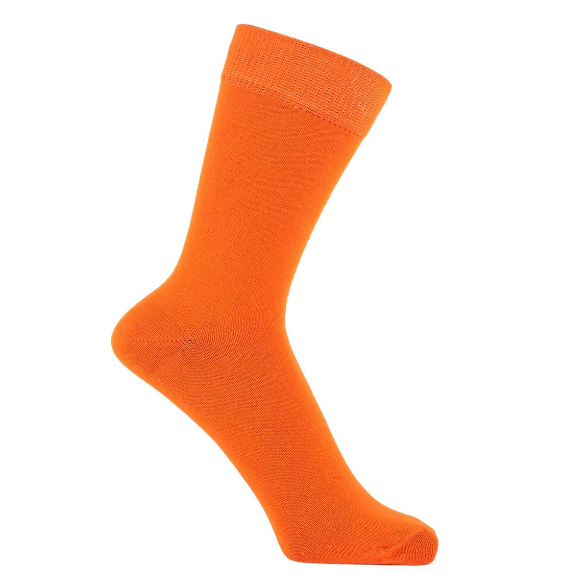ZAKIRA Combed Cotton Dress Socks, Crew Socks
