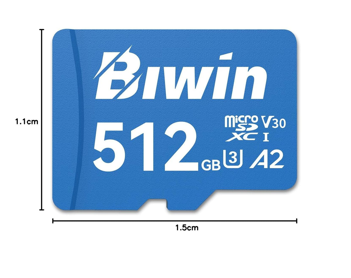 Biwin MS100 Micro SDXC Card 32GB, MicroSD UHS-I Memory Card, A1, V10, U1 Class 10, Up to 100 MB/s Read Speeds for Smartphones, Tablets, Home Security Camera and Dash Cams