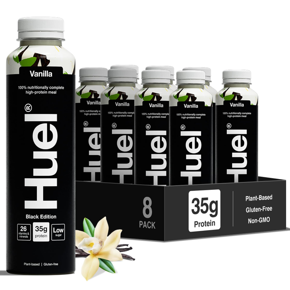 Huel Black Edition RTD | 12x500ml 35g Protein | Chocolate