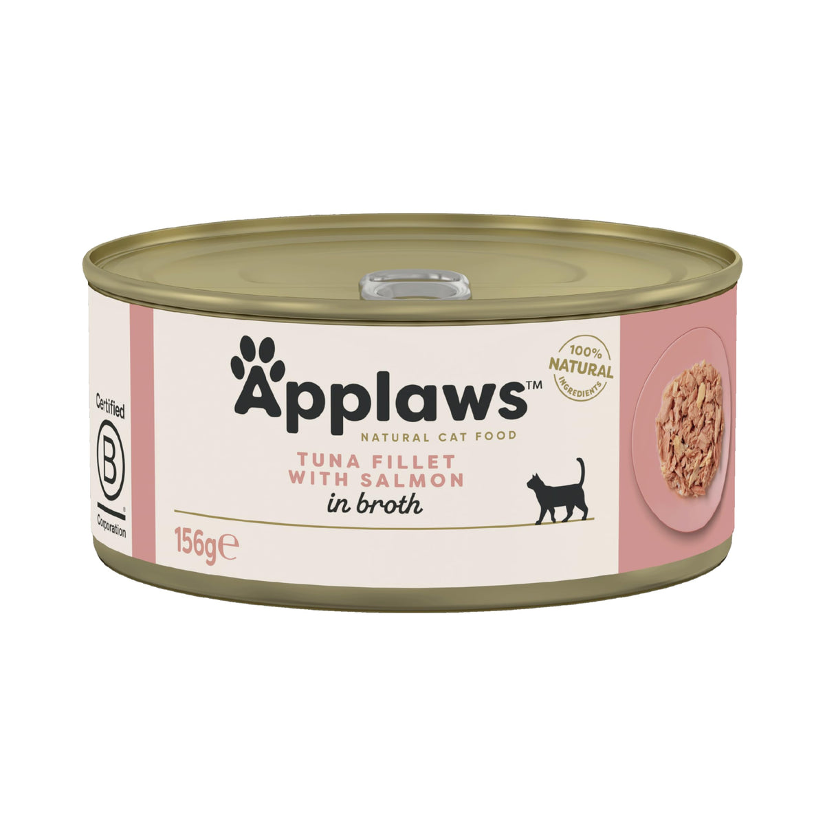 Applaws 100% Natural Wet Cat Food, Pouch Multipack Fish Selection in Broth, 70 g (24 x 70g) Pouches