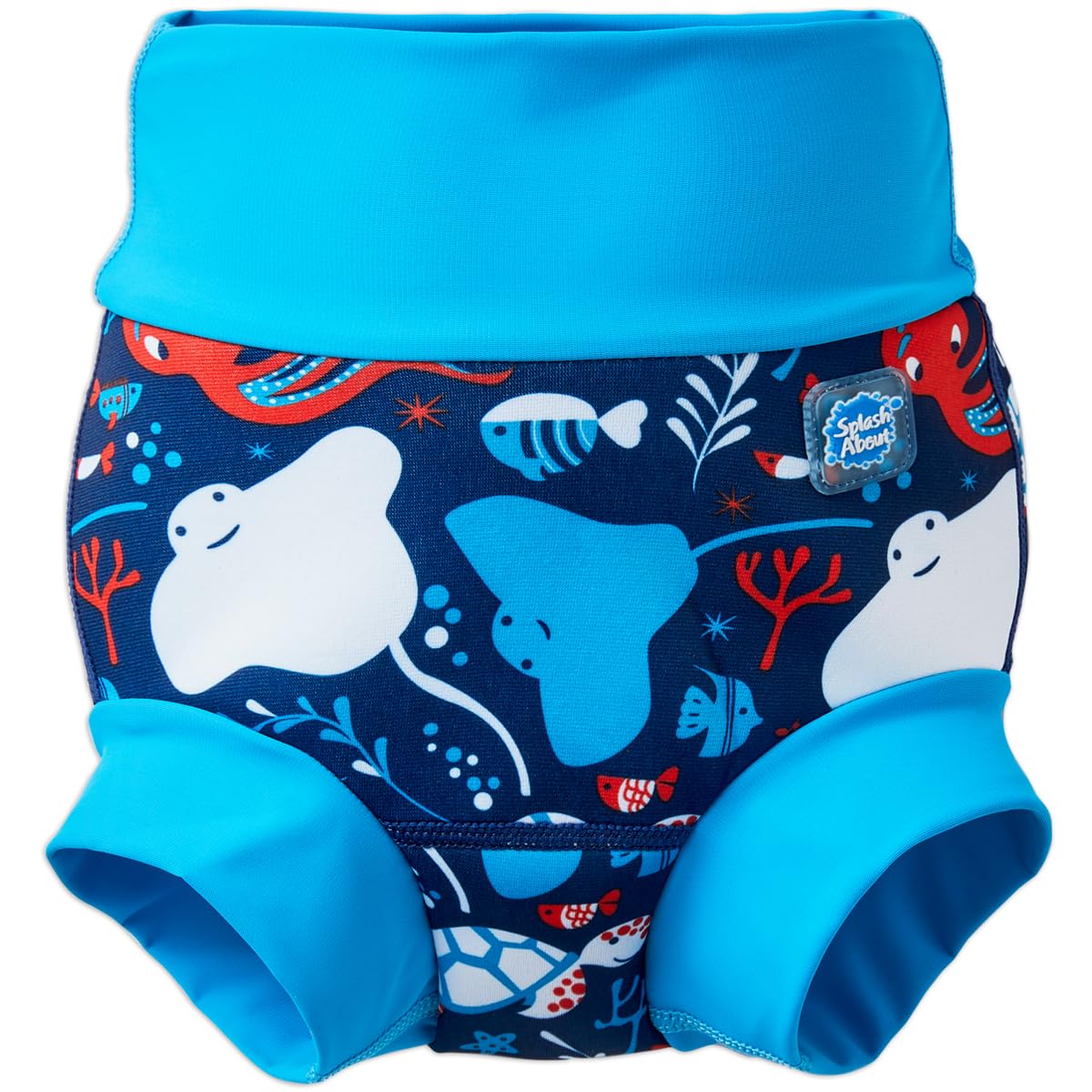 Splash About Happy Nappy Wiederverwendbar Schwimmwindel, Forest Walk, 6-12 Monate Baby and Toddler Swim Nappy