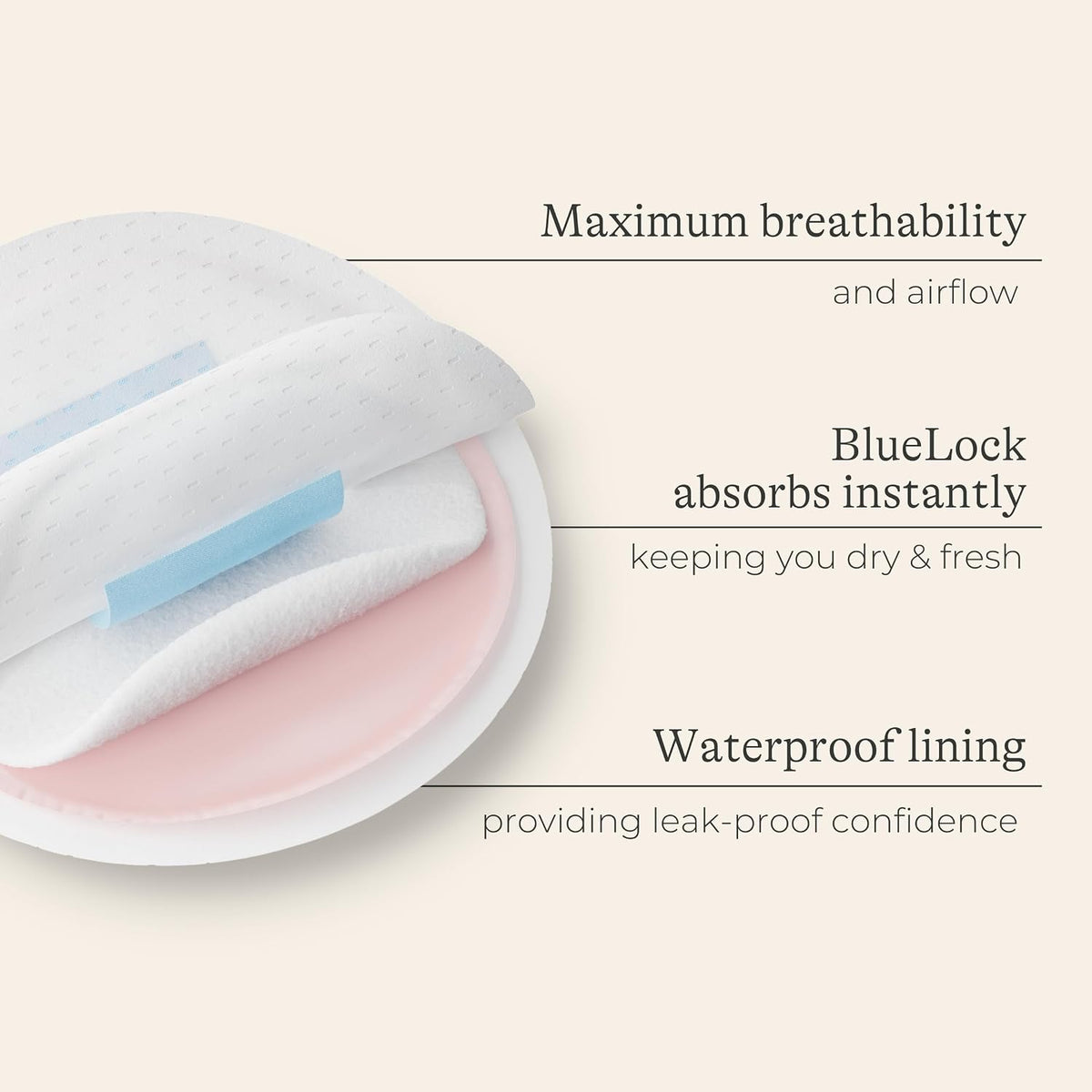 Lansinoh Disposable Breast Pads - Leakproof & Ultra Thin - 100 Pack