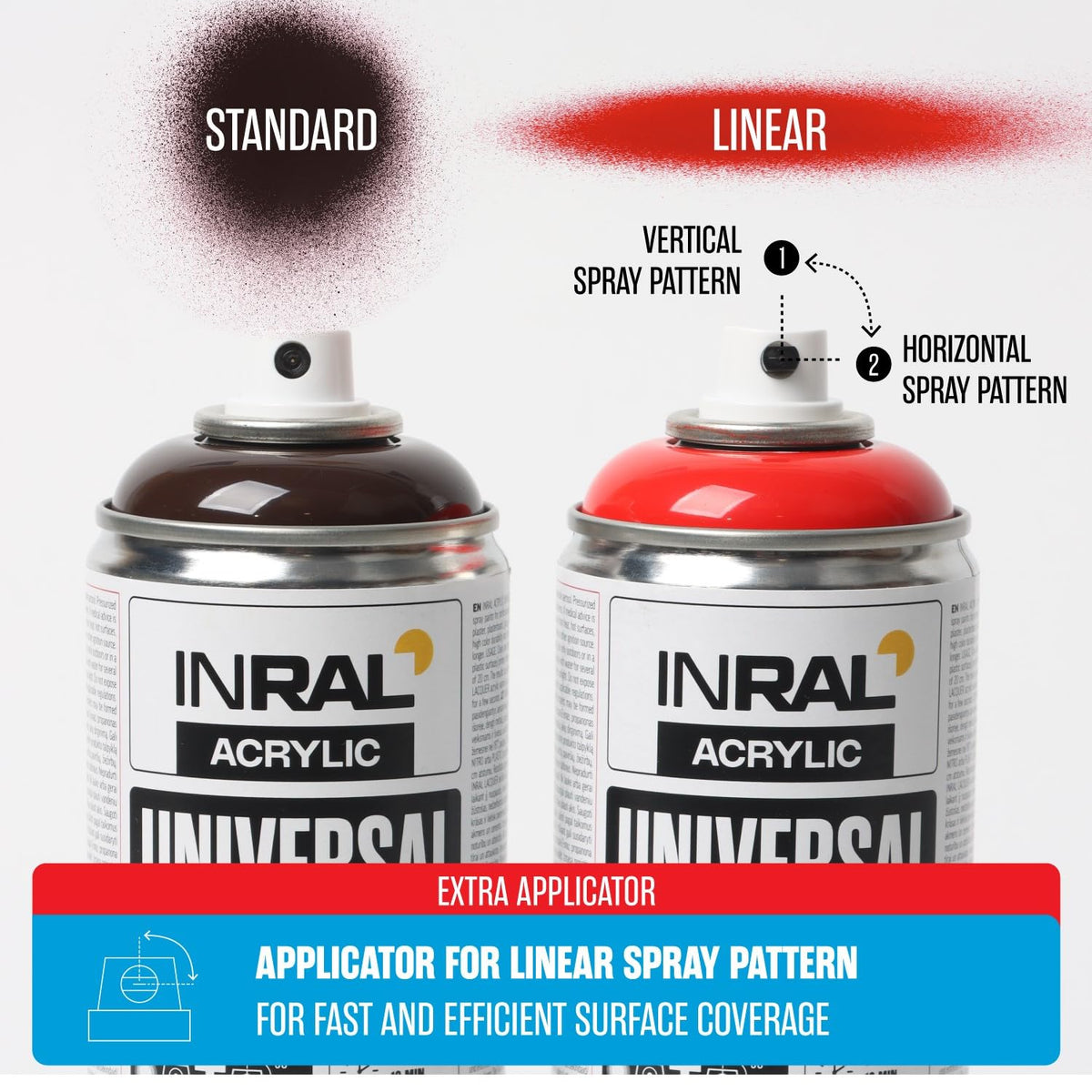 Acrylic Spray Paint Pure White Matt RAL9010 [400ml] – Universal Spray for Metal, Plastic, Wood & Stone – High-Coverage, UV & Rain Resistant – Indoor & Outdoor Use