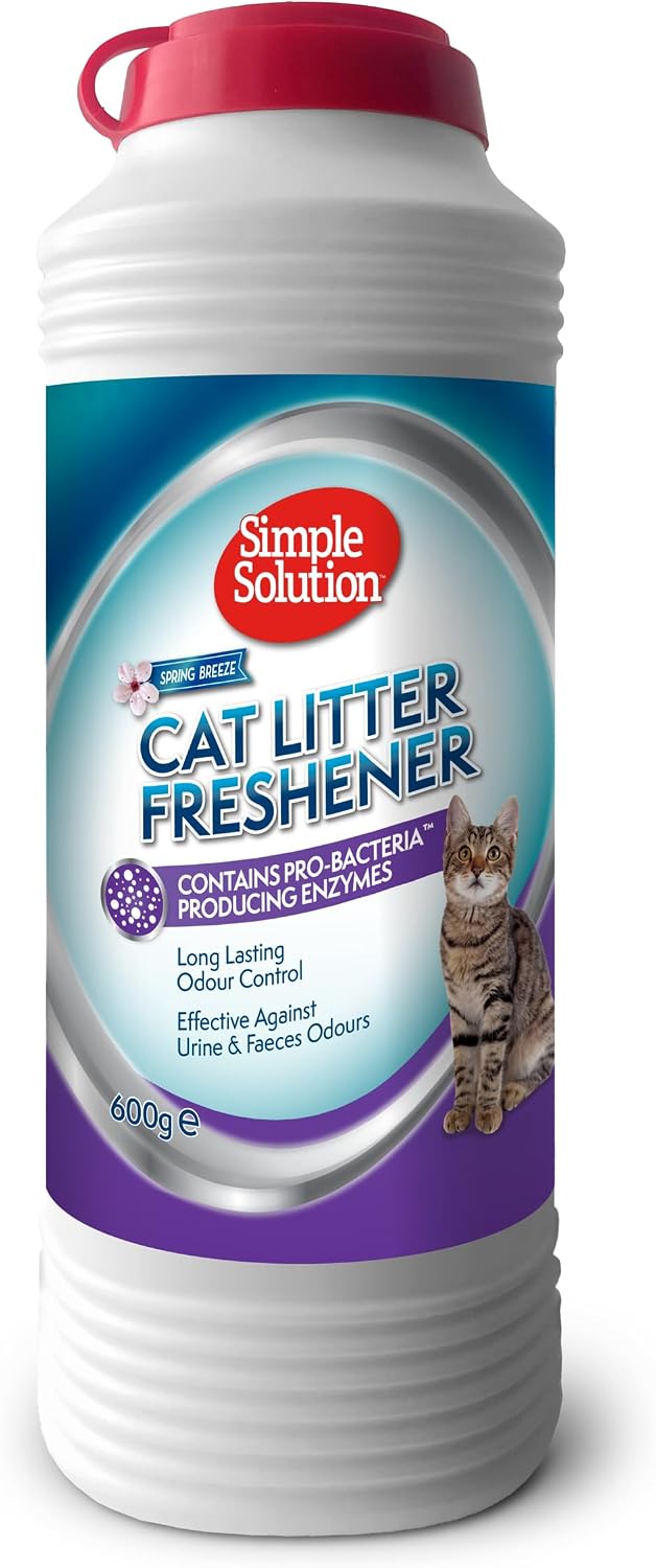 Simple Solution Cat Litter Freshener with Enzymatic Cleaning Granules 600g
