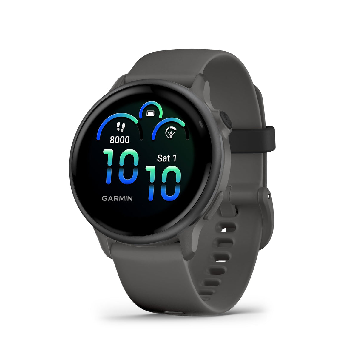 Garmin vívoactive 6, 42mm GPS smartwatch, AMOLED touchscreen, all-day health monitoring, personalised fitness features, advanced sleep coaching, Music, up to 11 days battery life, Bone/Lunar Gold