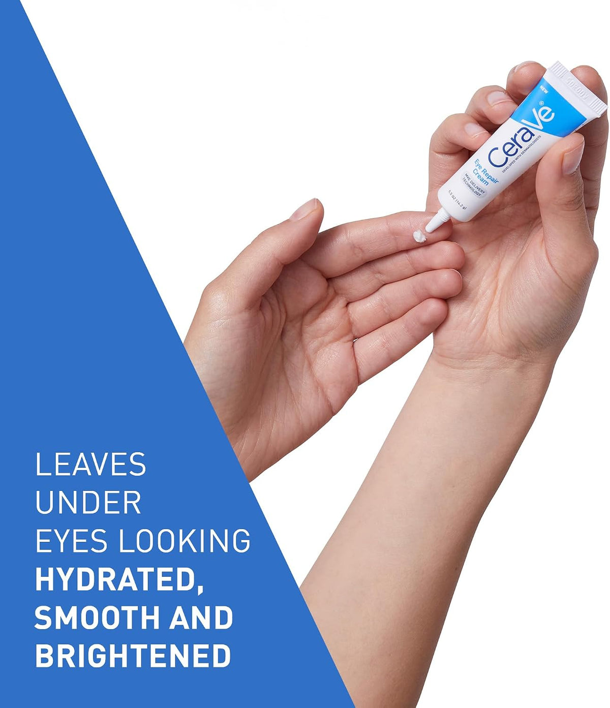 CeraVe Eye Repair Cream with 3 Ceramides for Dark Circles & Puffiness, 14ml