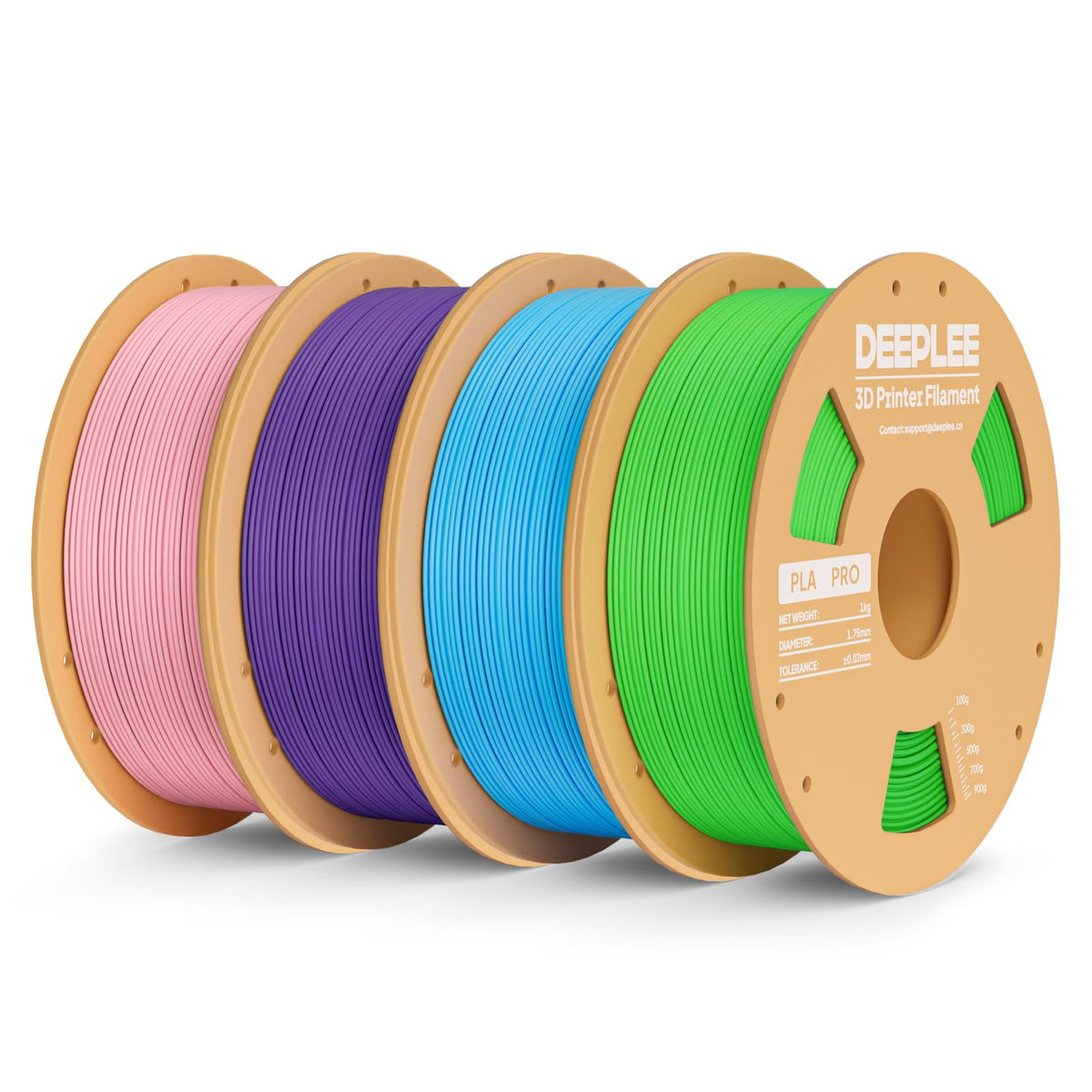 DEEPLEE PLA Filament 1.75mm PLA Pro White*1