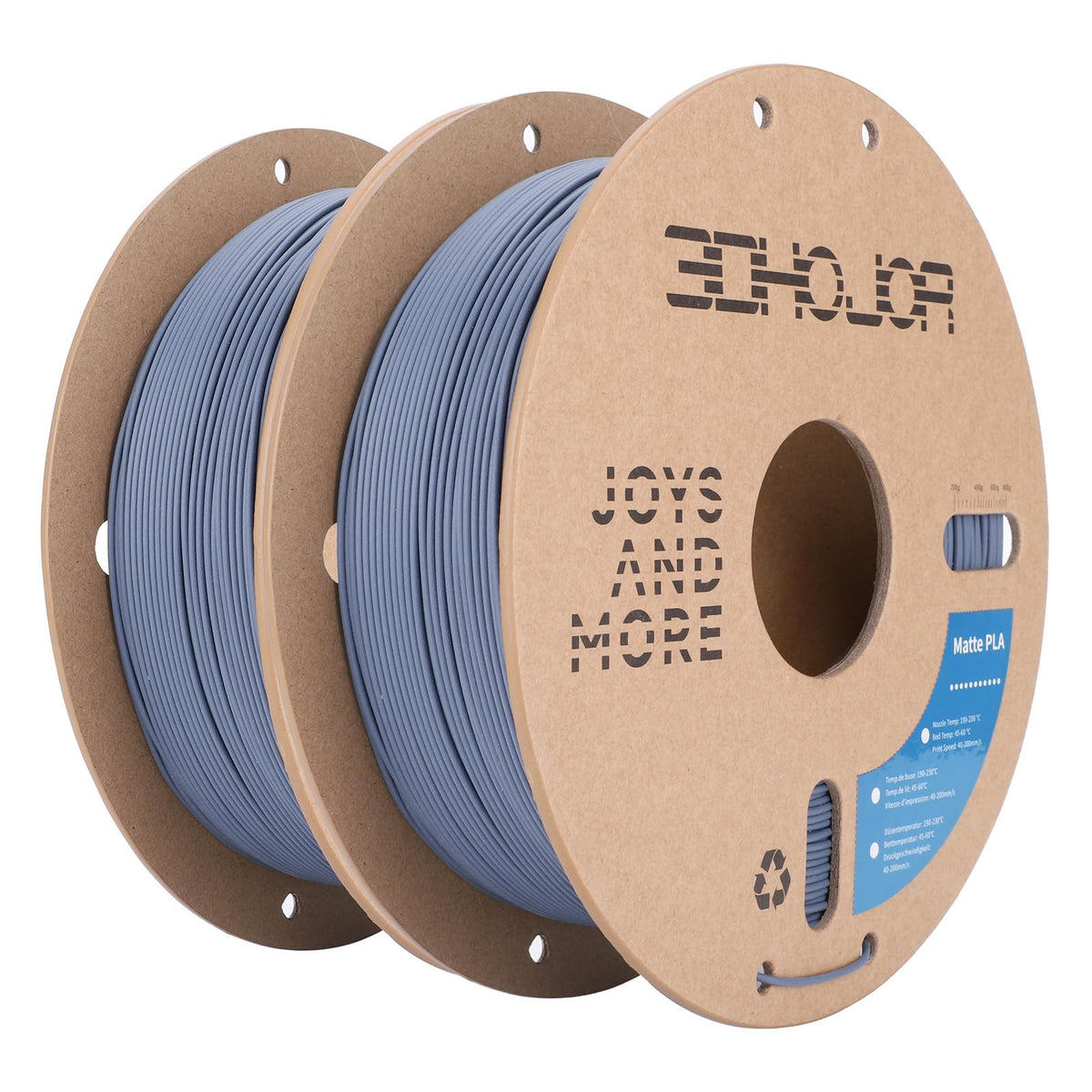 3DHoJor PLA+ PLA Plus Filament 1.75mm 1kg(2.2lbs) for 3D Printers,Yellow