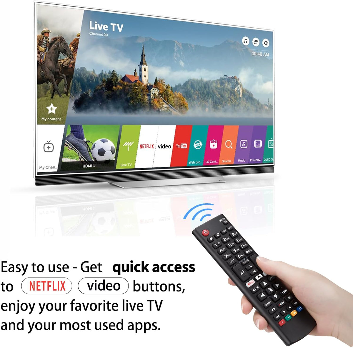 Universal for LG TV Remote, for LG Remote Control Smart TV Replacement