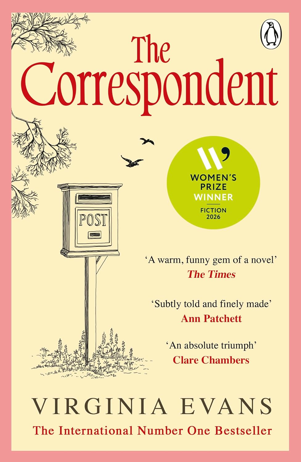 The Correspondent: Winner of the Women’s Prize for Fiction 2026