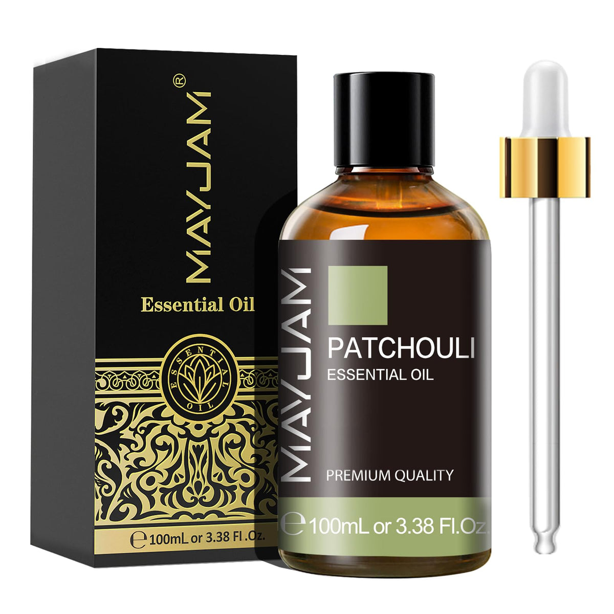 MAYJAM Peppermint Essential Oil 100ML - Premium Diffuser Oil