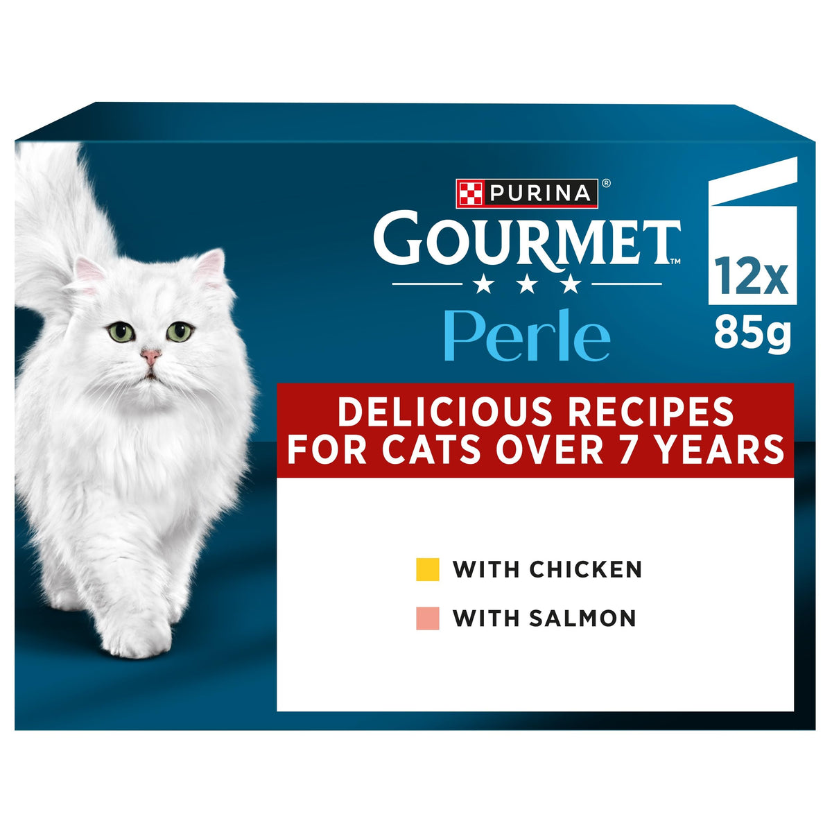 GOURMET Perle Delighters Collection in Gravy Wet Cat Food 40x85g