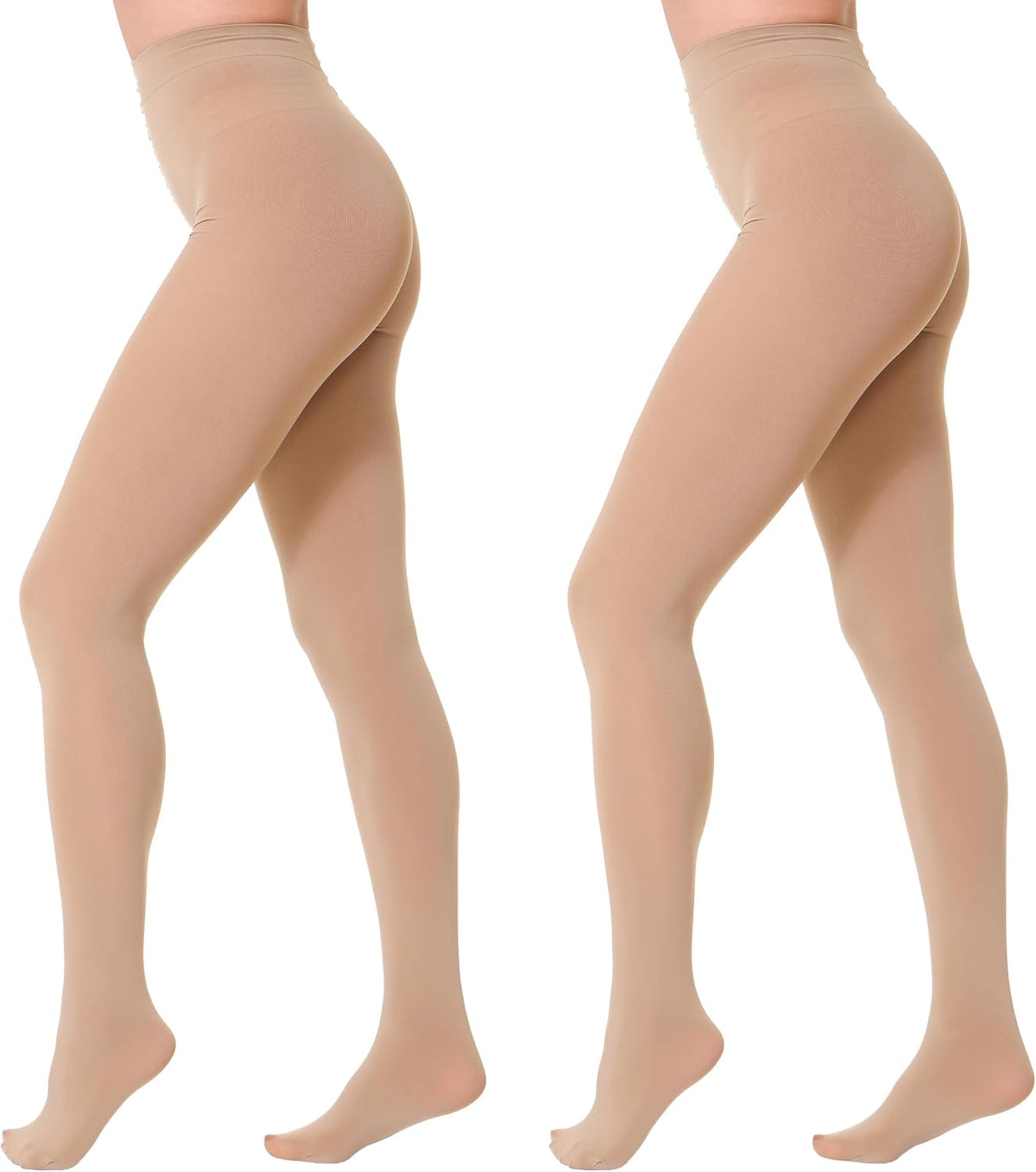 EVERSWE 2 Pairs Pack Women's Opaque Tights