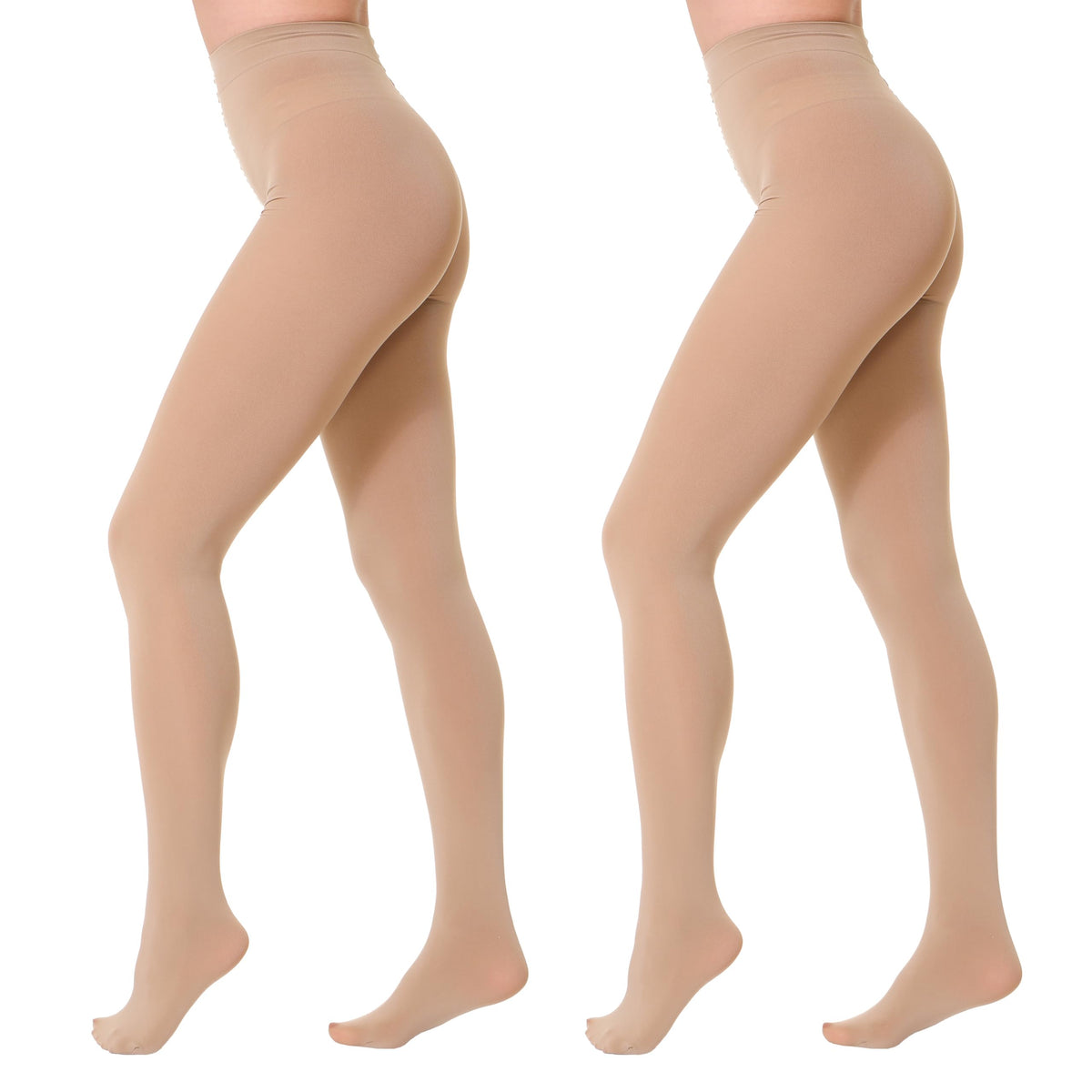 EVERSWE 2 Pairs Pack Women's Opaque Tights