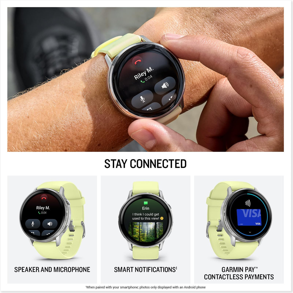 Garmin Venu 4, 45mm GPS smartwatch, Black