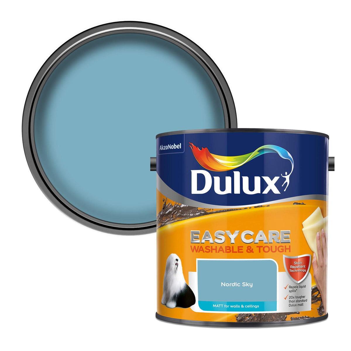 Dulux Tester Paint, White Mist, 30 ml (Pack of 1)