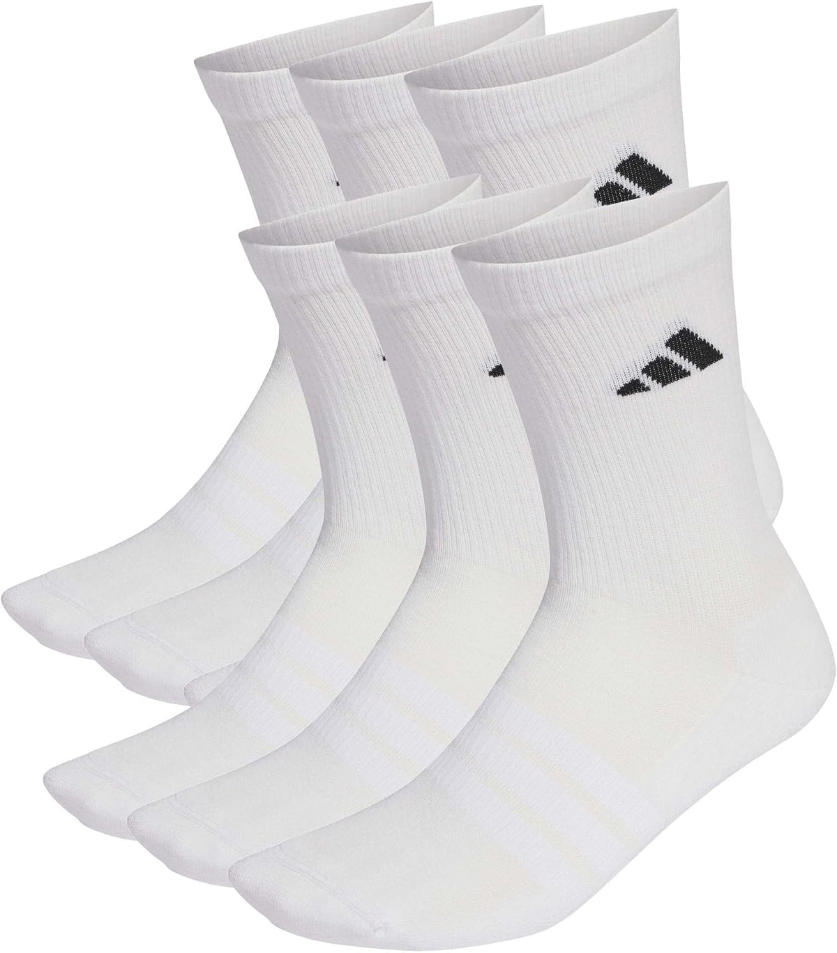 adidas Cushioned Crew Socks 6 Pairs