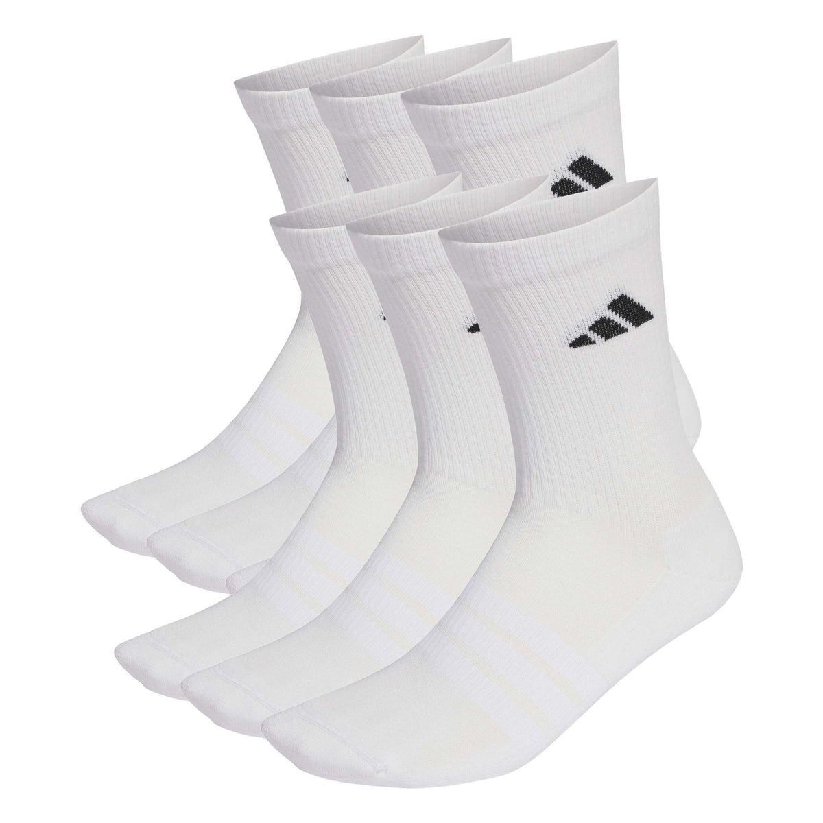 adidas Cushioned Crew Socks 6 Pairs