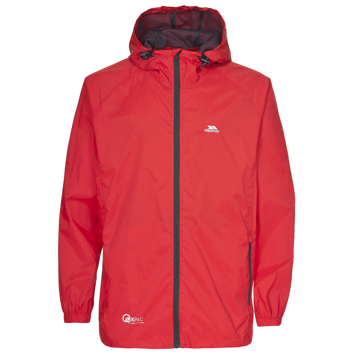 Trespass Unisex Waterproof Packaway Jacket Qikpac
