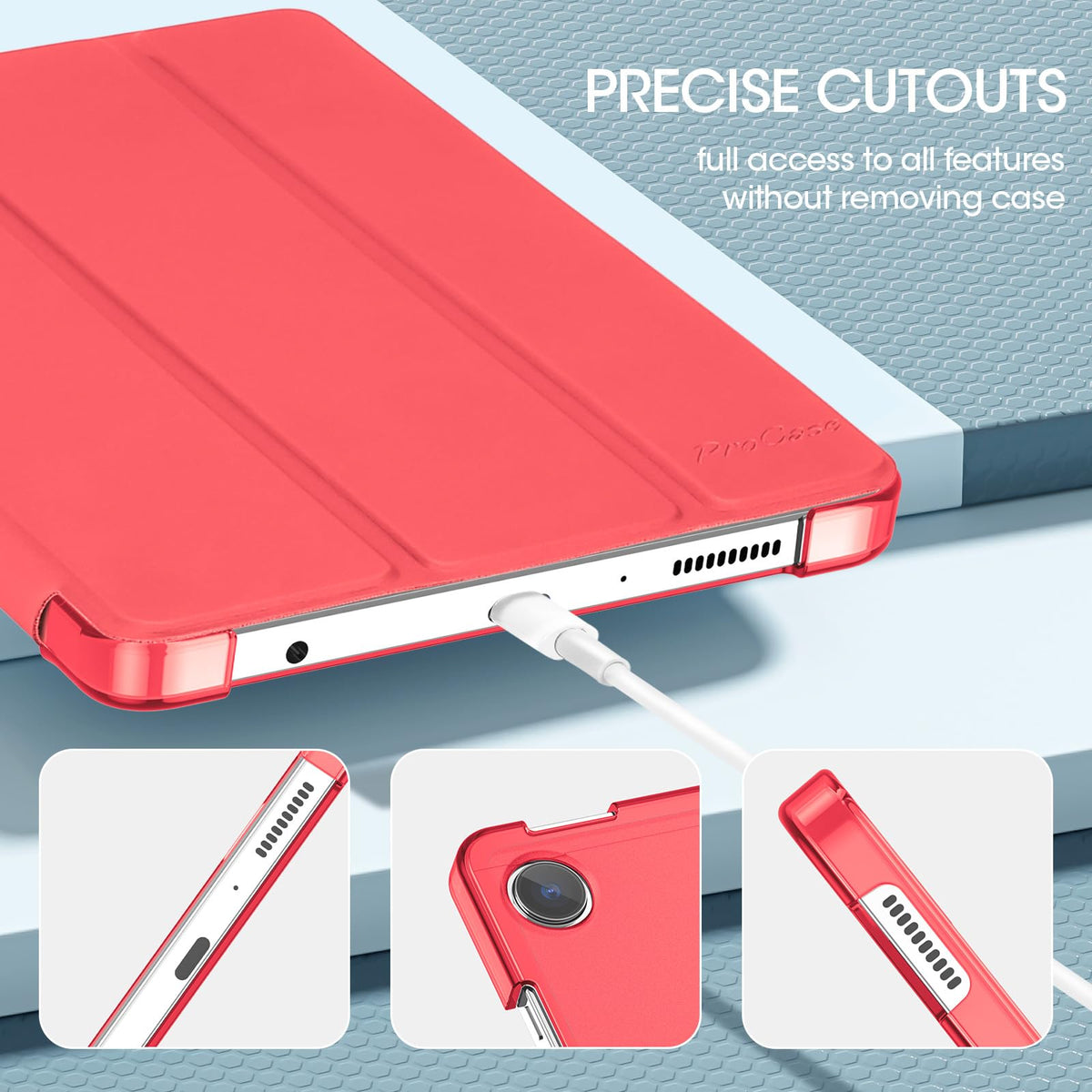 ProCase Slim Case for Galaxy Tab A11 8.7" (2025) / A9 (2023) 8.7", Navy