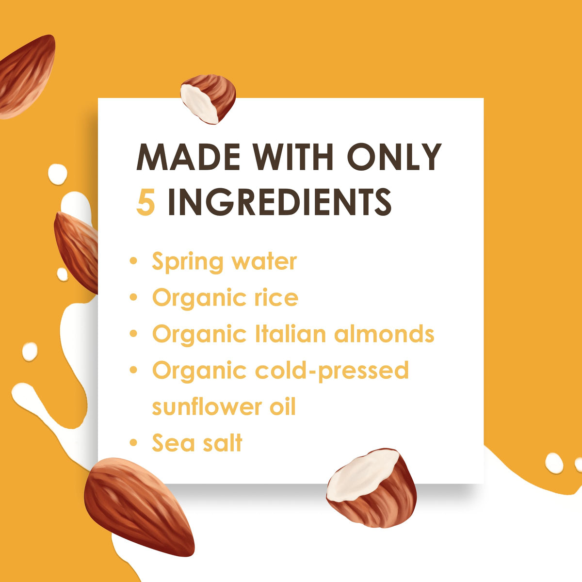 Rude Health 6 x 1 Litre Organic Oat Dairy-Alt Milk, 100% Natural Organic Drink, Lactose Free, Dairy Free & Gluten-Free, No Added Sugar, Award-Winning, Healthy & Vegan, 100% Recyclable Packaging