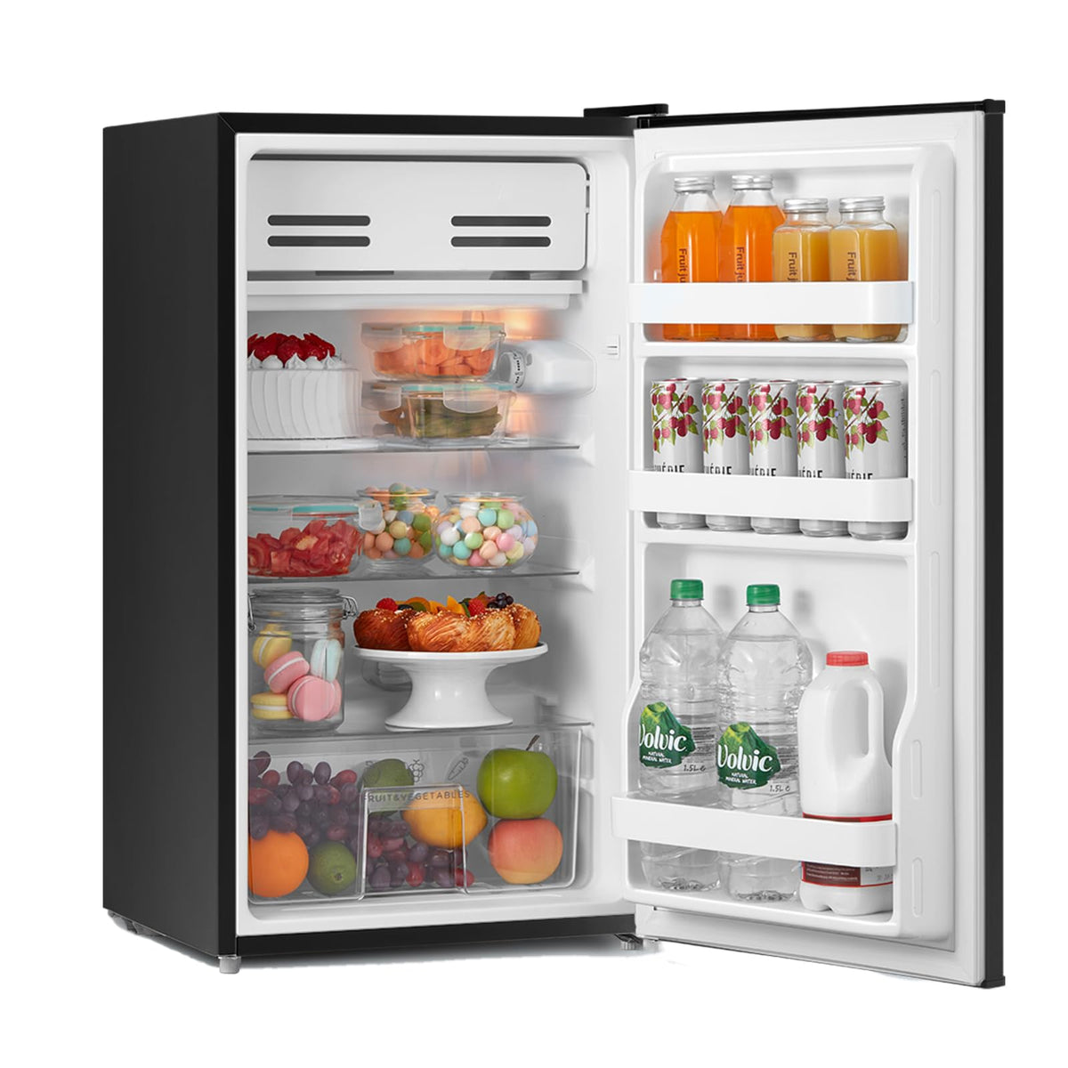 COMFEE' 80L Under Counter Fridge with 4-Star Ice Box, RCD80WH3UK(E)