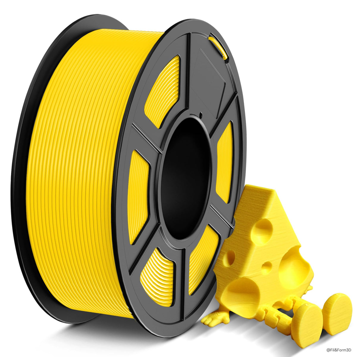 TECBEARS PETG Filament 1.75mm Black 1KG, High Strength & Toughness
