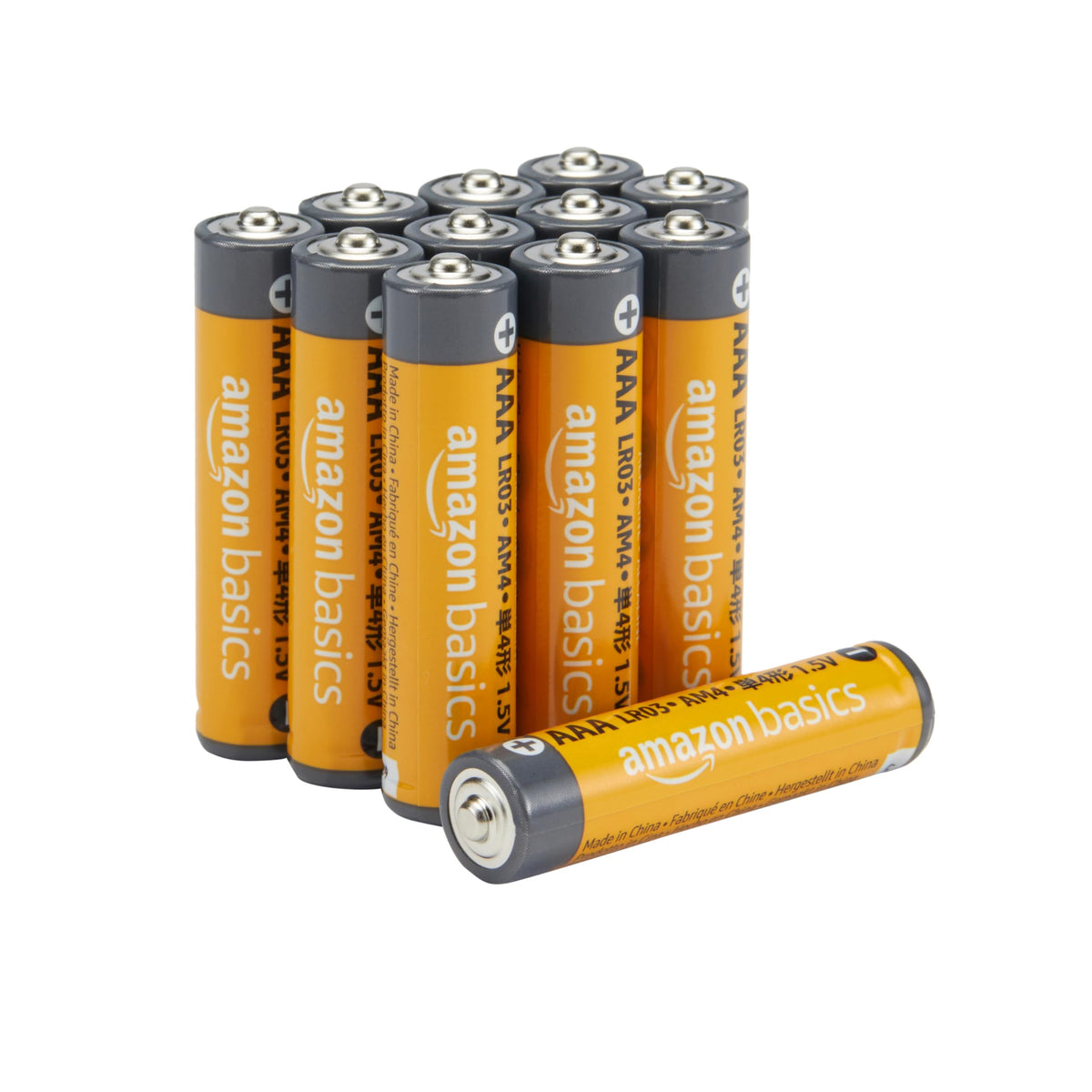 Amazon Basics 100-Pack AA Alkaline High-Performance Batteries, 1.5 Volt, 10-Year Shelf Life