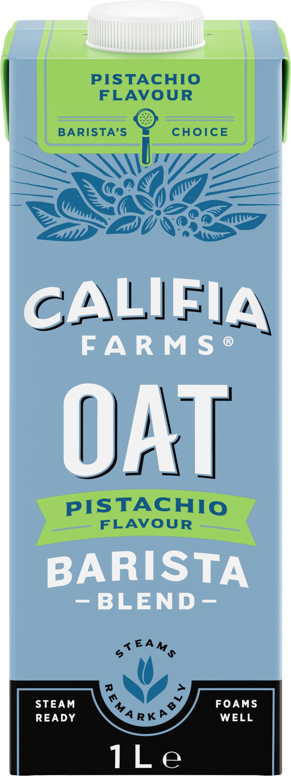 Califia Farms Oat Barista Blend with Calcium - Dairy Free, Lactose Free, Vegan (6 x 1L)