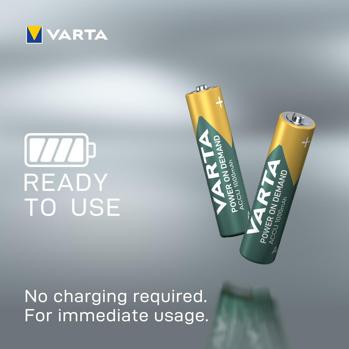 VARTA Batteries AA, Pack of 40, Power on Demand, Alkaline, 1.5 V