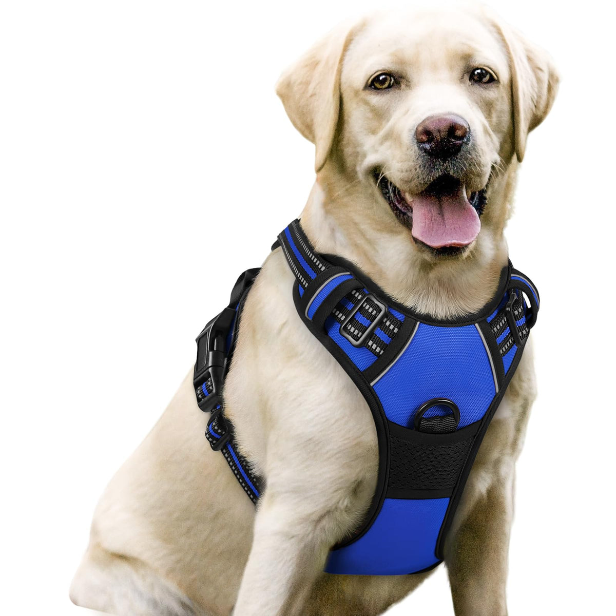 rabbitgoo Dog Harness Large Dog, No Pull Vest with Front Clip & Handle