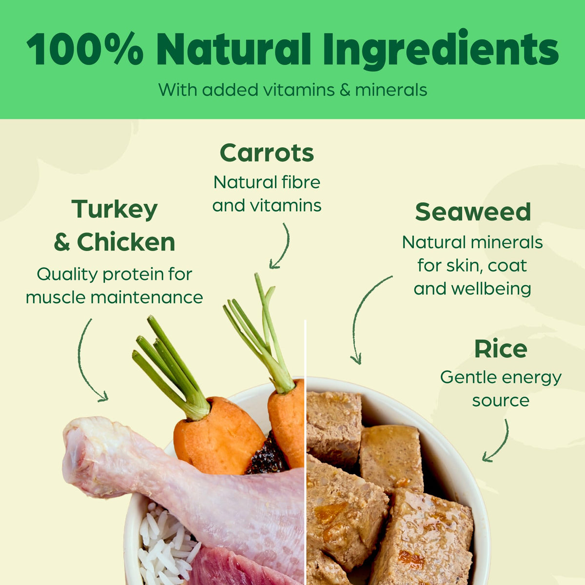 Naturediet Feel Good Wet Dog Food Selection Pack, 390g x 16 Cartons