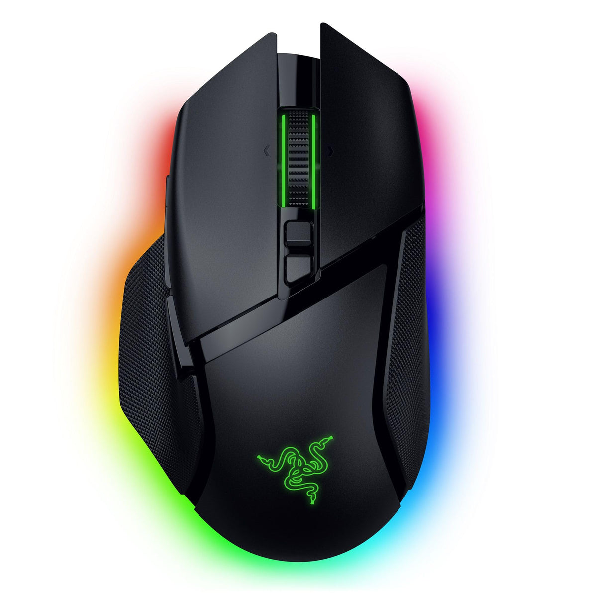 Razer Basilisk V3 - Wired Customisable Gaming Mouse (10+1 Programmable Buttons, HyperScroll Tilt Wheel, 11 Chroma RGB Lighting Zones, Optical Mouse Switches, Focus+ 26K DPI Optical Sensor) Black