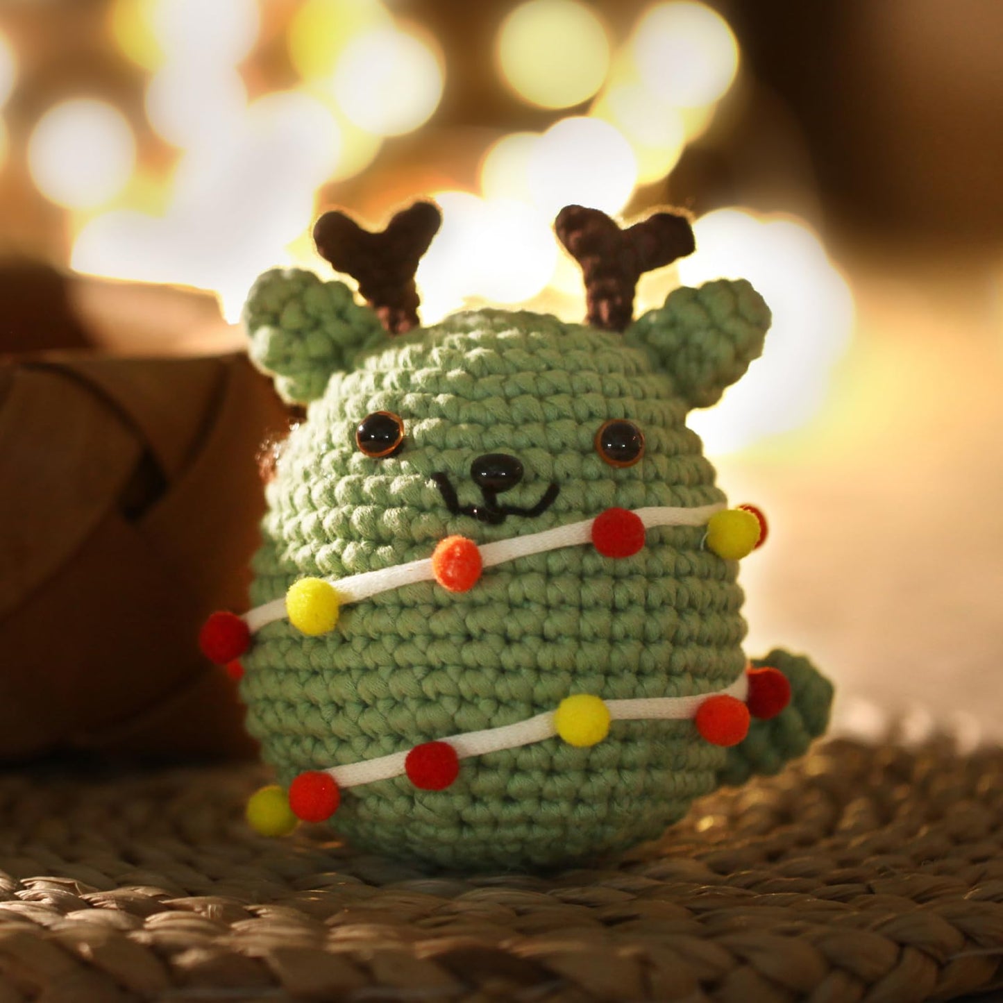 CROCHET BOX Complete Crochet Kit for Beginners - Highland Cow Crochet Kit, Include Video Tutorial, Instruction, Soft Yarn, Birthday Gift for Adults.