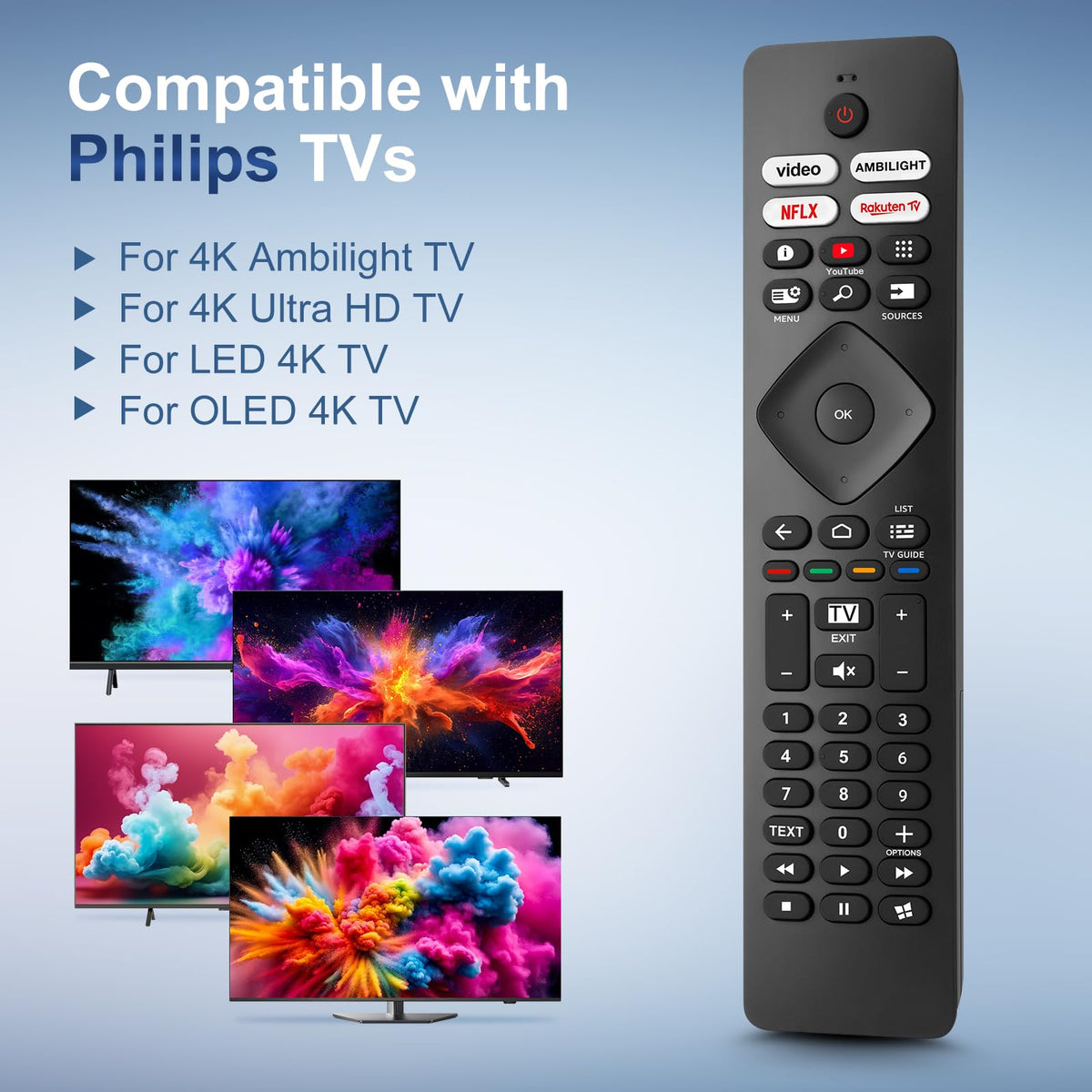 Universal for Samsung TV Remote Replacement【2 Pack】
