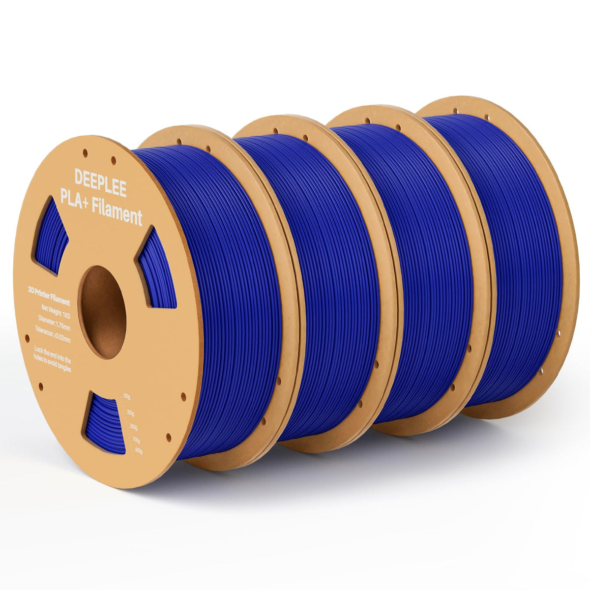 DEEPLEE PLA Plus 1.75mm Filament White 1kg