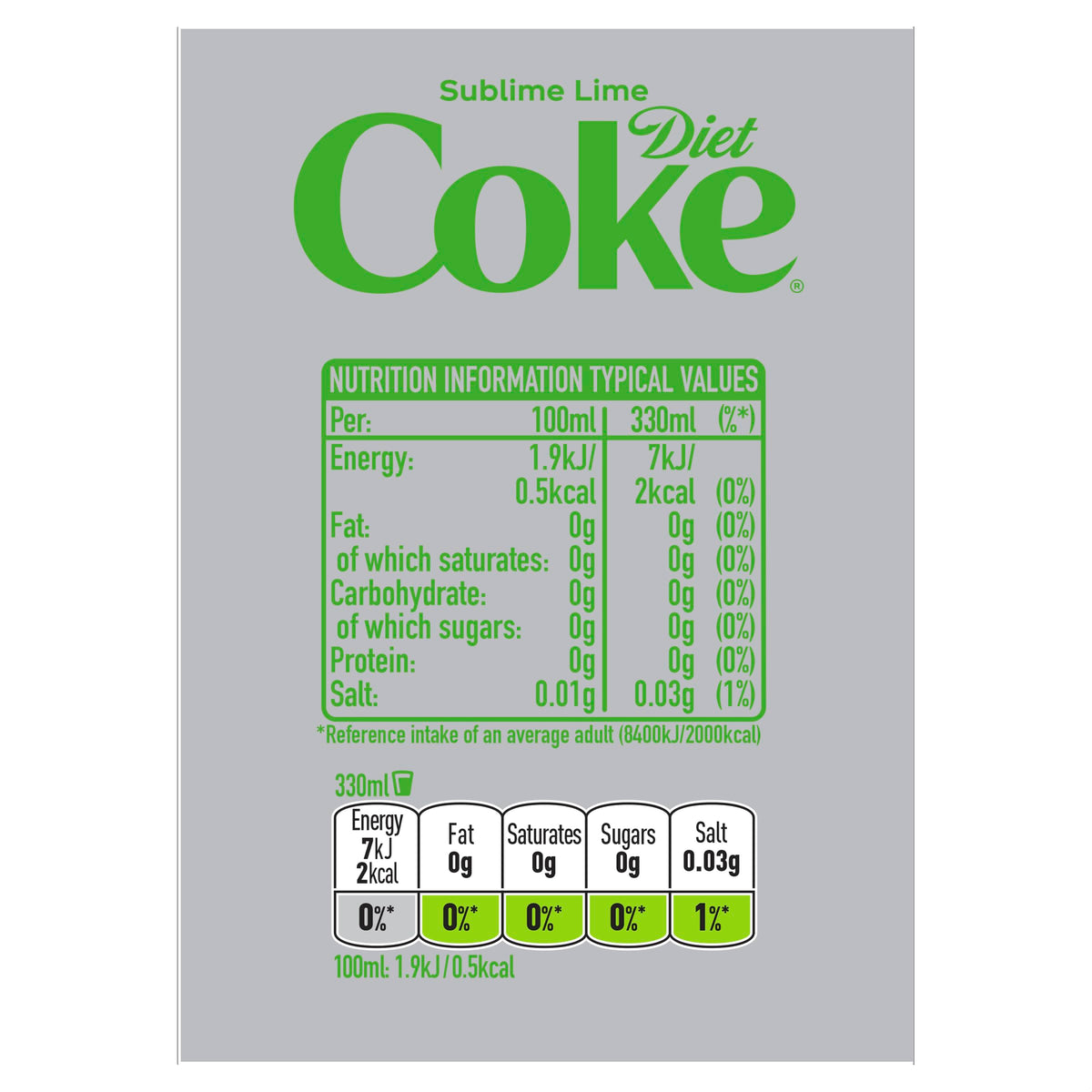 Diet Coke Soft Drink Cans, 24 x 330 mL