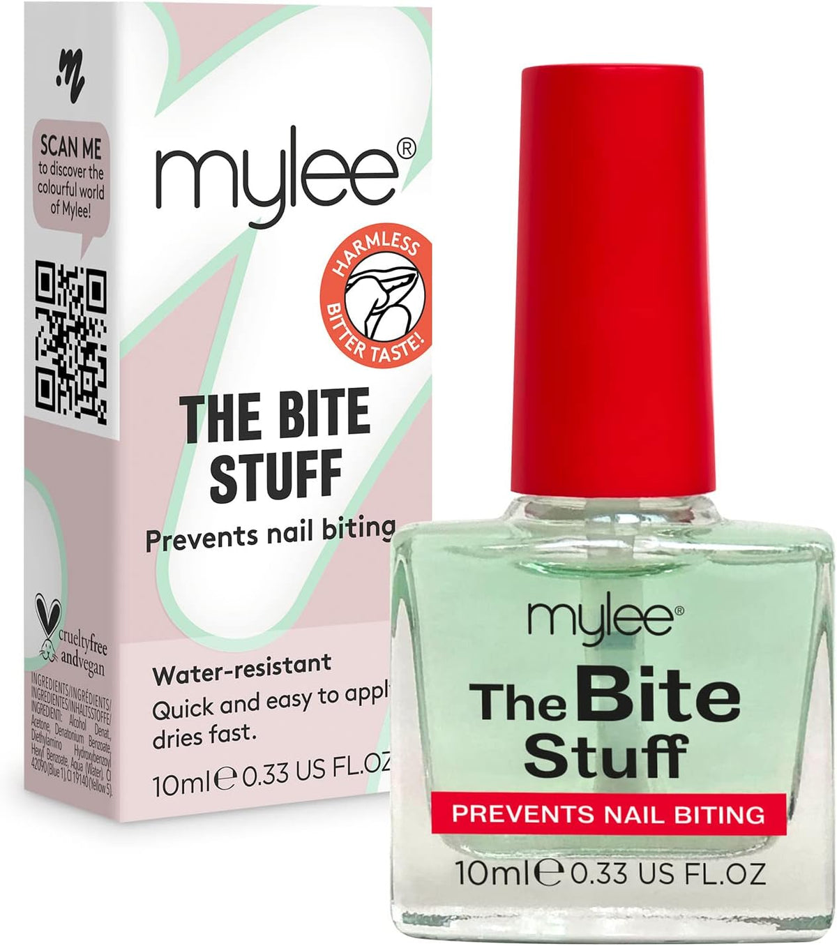 Mylee The Bite Stuff - Stop Biting Your Nails, Anti Nail Biting Nail Polish