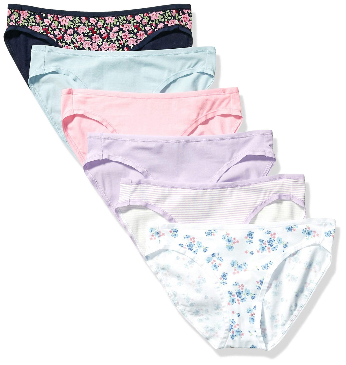 Amazon Essentials Women's Cotton Bikini Brief Underwear (Available in Plus Size)