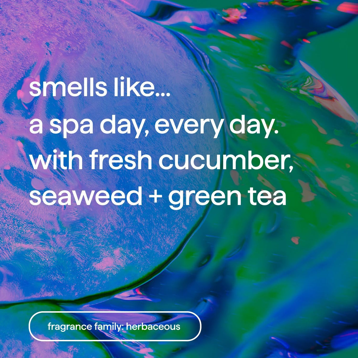Method Daily Zen Shampoo, Cucumber & Green Tea, Sulphate Free, 350ml