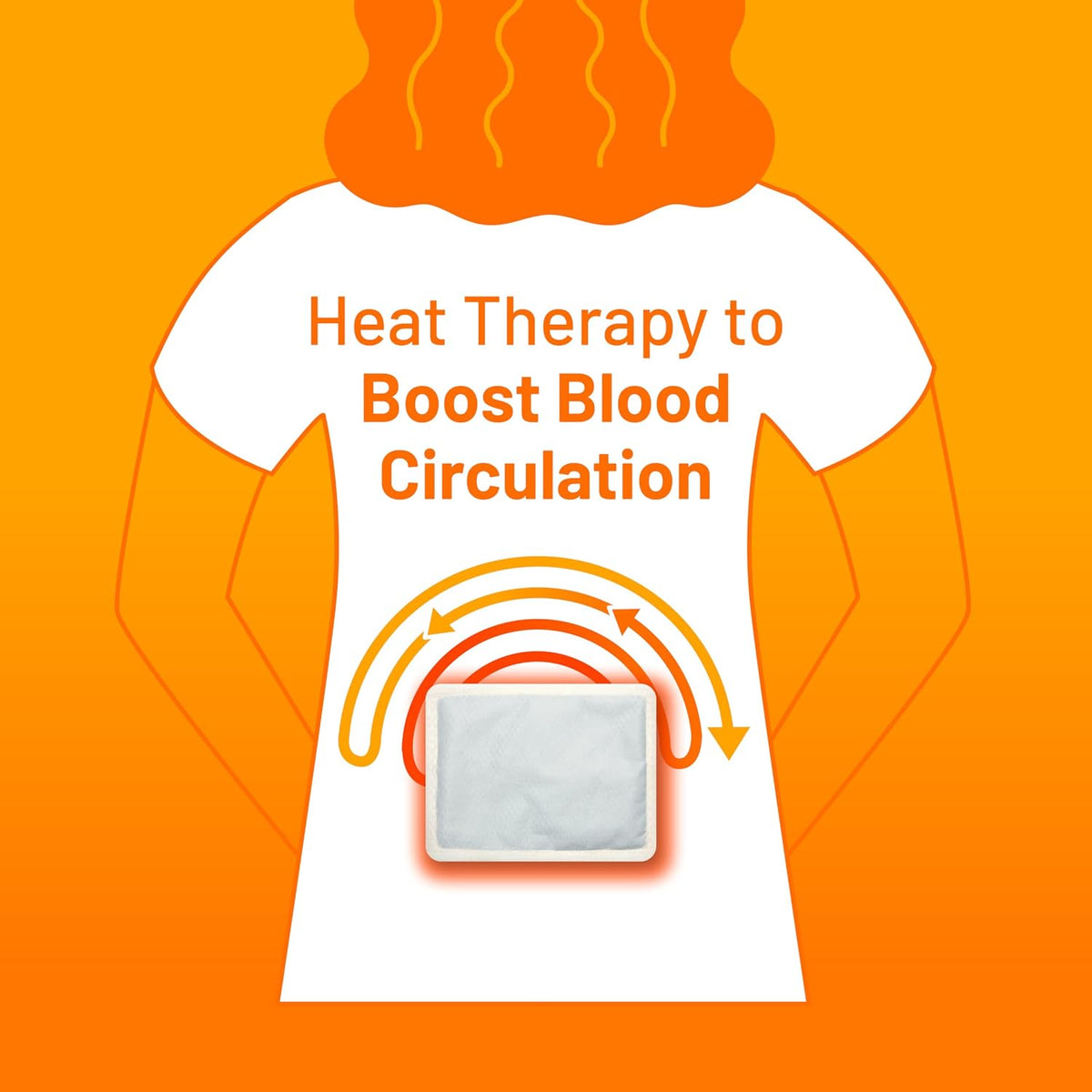 Cura-Heat Back and Shoulder Pain Relief Heat Patch - 10 Patches